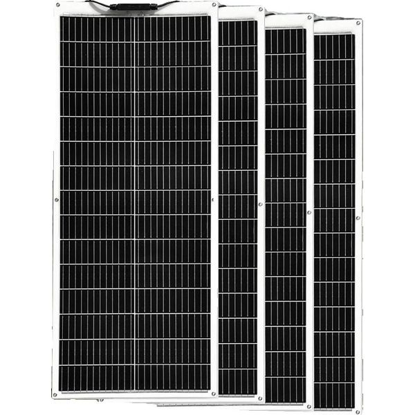 Kit Di Pannelli Solari Flessibili, Efficienza Del 24%, Design Leggero, Pannello Solare Da 400W-image