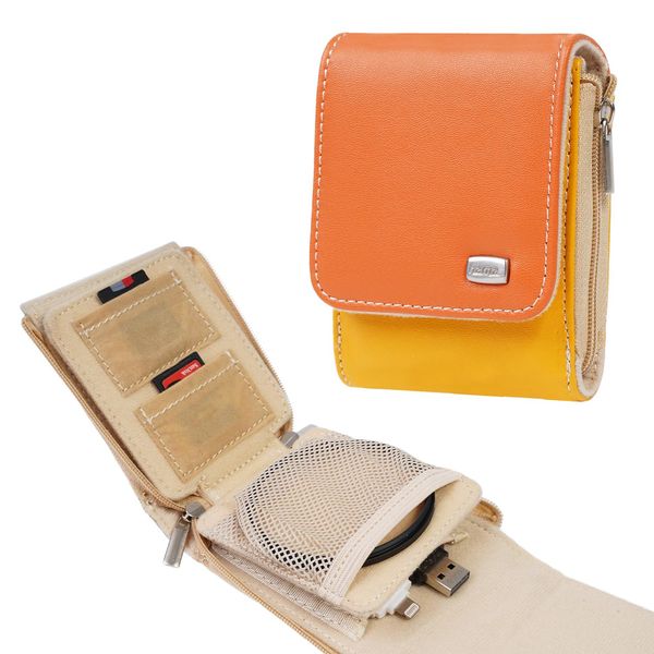 Custodia Per Schede Di Memoria Arancione Per Schede Di Memoria + Accessori-image