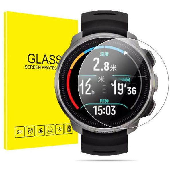 Inf Pellicola Protettiva In Vetro Temperato Per Orologio Suunto, Confezione Da 2 Suunto Oceano-image