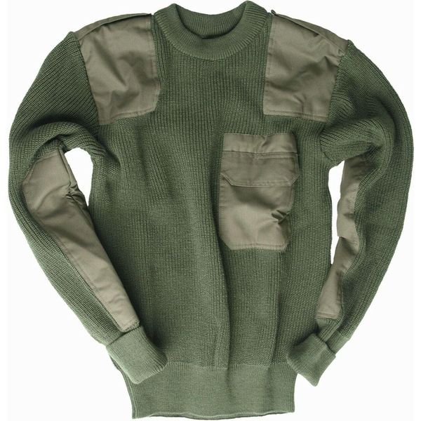 Maglione Mil-Tec Bw Poliacrilico, Oliva-image