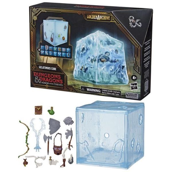 Hasbro F6370 - Dungeon & Dragons - Archivio D'oro - Cubo Di Gelatina Con Accessori-image