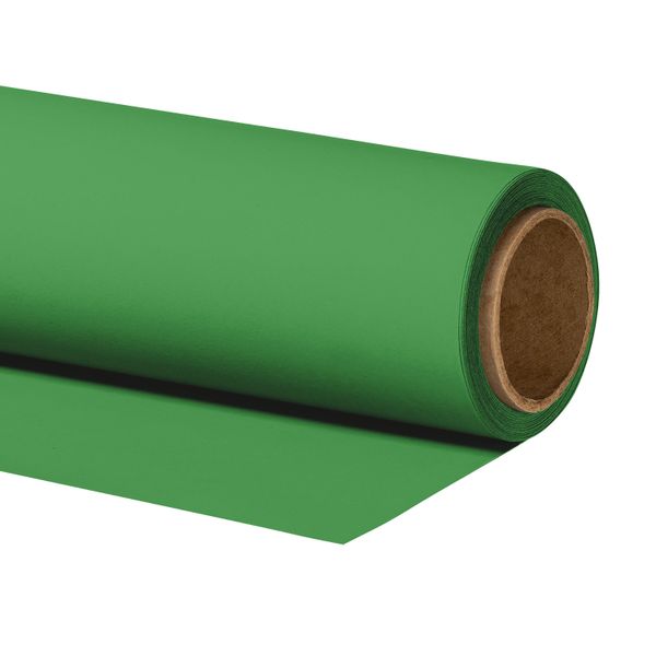 Walimex Pro Background Cardboard 2,60 X 10 M Verde Croma, Robusto Sfondo Fotografico In Cartone, Tela Fotografica Come Fondale Per Lo Studio Fotografico, Non Riflettente, Resistente, Ideale Per La Fotografia Di Prodotti-image