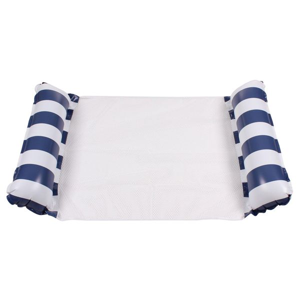 Merco Float Stripe Sdraio Gonfiabile Navy Confezione Da 1 Pezzo-image