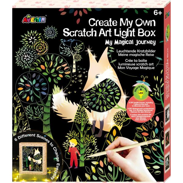 Avenir Luminous Scratch Pictures Viaggio Magico-image