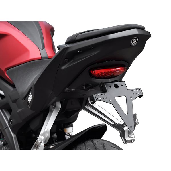 Porta Targa Zieger Classic Compatibile Con Yamaha MT-125 Bj 2014-19-image