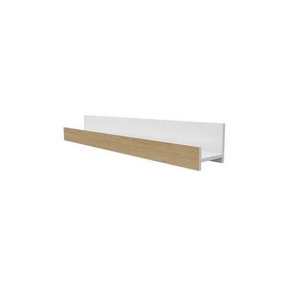 Scaffale Sospeso Anina - Bianco / Rovere Wotan-image