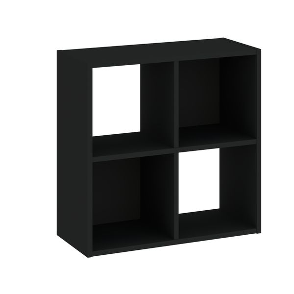 Scansia Con Scaffali Lampases 1 - Nero-image