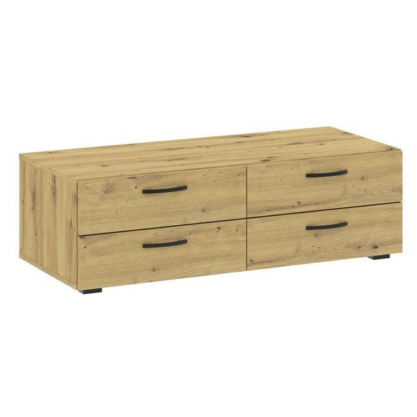 Cassettiera Bassa Richmond - Rovere Artisan-image
