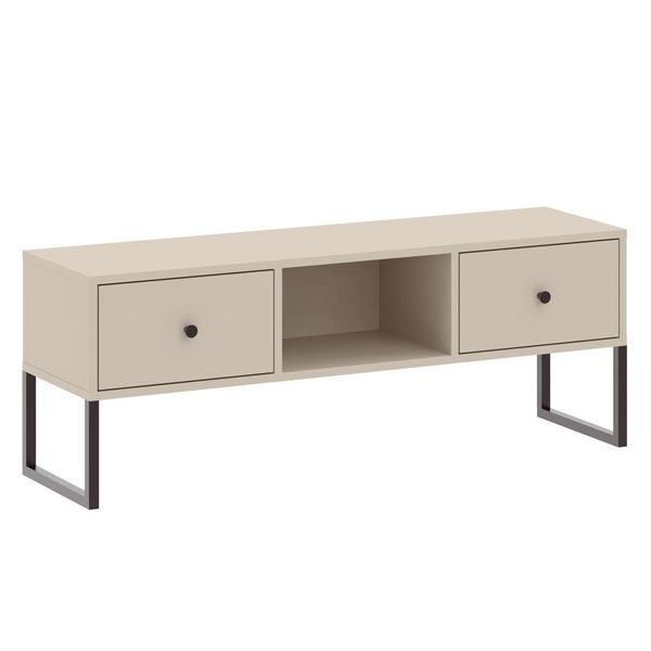 Tavolino Per Tv Con Cassetti Sanger - Cashmere-image