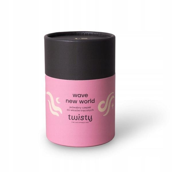 Cuffia Twisty Silk Per Capelli Ricci-image