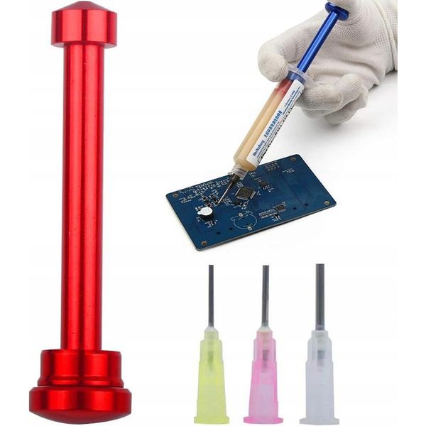 Rosfix Pistola Per Calafataggio In Metallo – Lega Di Alluminio, Erogazione Manuale Precisa | Diametro Del Pistone 14 Mm, Lunghezza 80 Mm-image