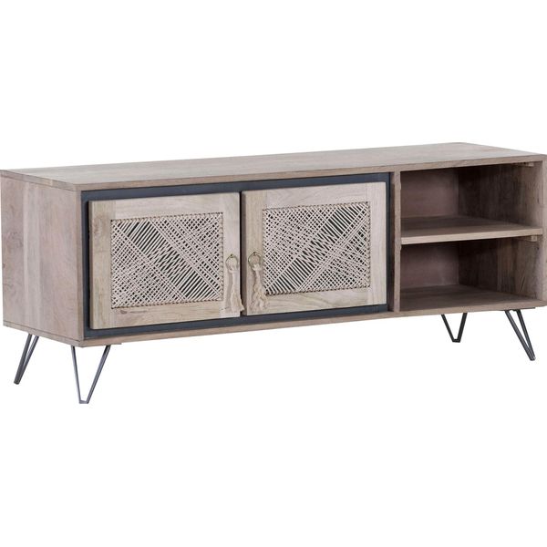 Lowboard Gutmann Factory, Beige (Natur), B:130Cm H:50Cm T:40Cm, Sideboards, Lowboard, Kommode, Breite 130 Cm-image