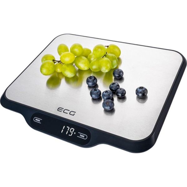Ecg Kv 215 S | Bilancia Da Cucina | Capacità Di Carico Max. Portata Massima 15 Kg | Funzione Tara | Funzione Per Pesare Liquidi (Latte, Acqua) |-image