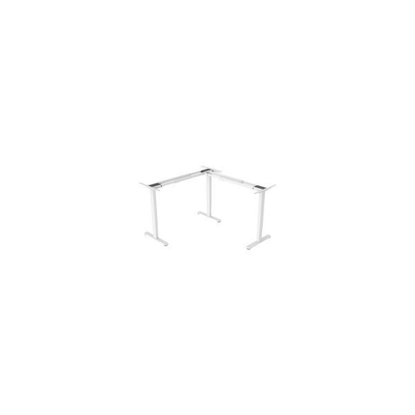Elektrisch HöHenverstellbares Tischgestell, 90° L-Form DA-90453 Weiß, Triple-Motor, 2-Stufen-image