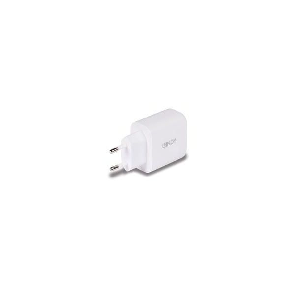 LadegeräT 65 Watt USB-A & C Gan Charger Weiß, 1X USB-A, 1X USB-C Pd 3.0, Gan, Pps-image
