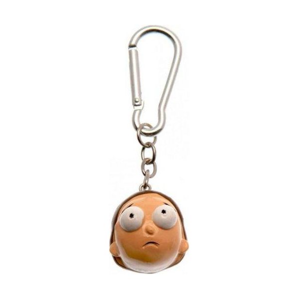 Pyramid International Portachiavi Rick E (Morty) 3D, Multicolore, Taglia Unica, Unisex, Adulto-image