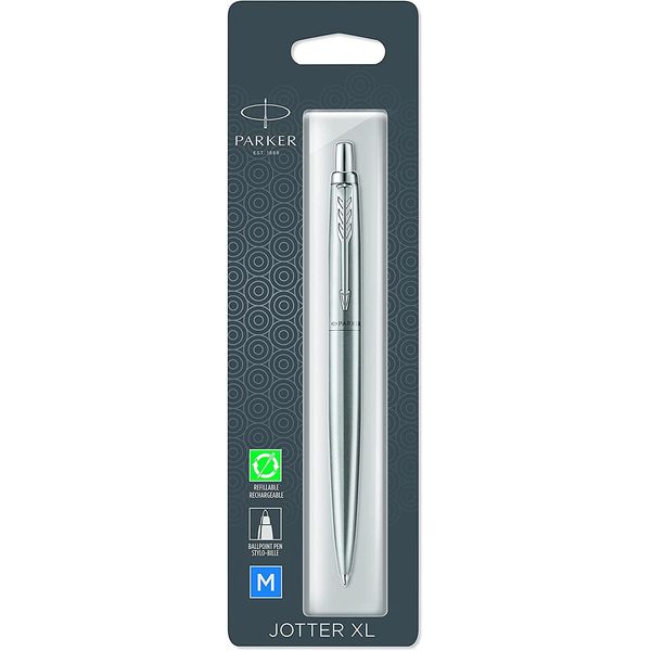Parker 2122760 Parker Kugelschreiber Jotter Xl Monochr. Core Edelst. Bl. M Blister-image