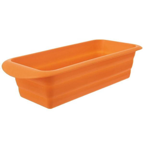 Orion Silicone Loaf Tin Teglia In Silicone Per Torte E Pane Teglia Per Torte Arancione-image