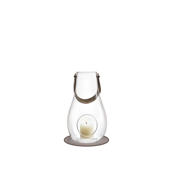 Holmegaard With Light Lanterna Con Manico In Pelle 45 Cm (H) Design Maria Berntsen-image