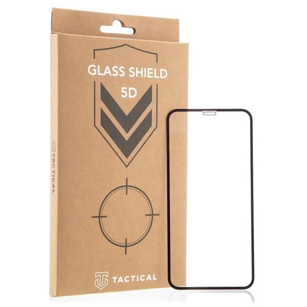 Scudo Tattico In Vetro 5D Per Apple Iphone 11 Pro/Iphone Xs/Iphone X - Nero KP25841-image