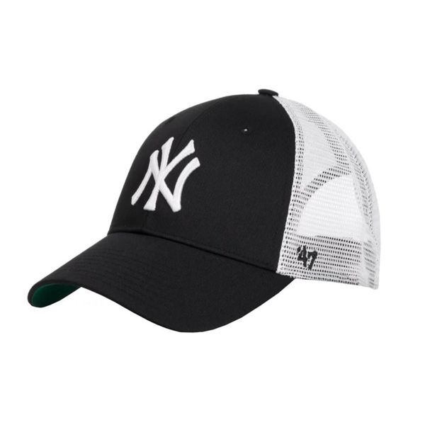47 Brand Cappelli Mlb New York Yankees Branson Cap, BBRANS17CTPBK-image