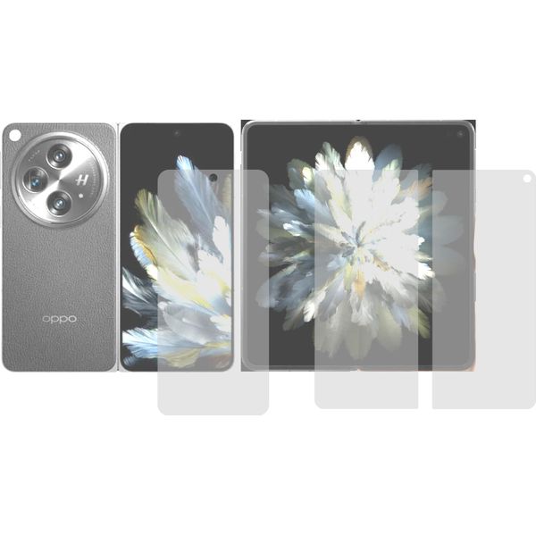 Protezione Dello Schermo 3X Per Oppo Find N3 - Protezione Dello Schermo Cristallina, Antibatterica E Di Qualità Superiore-image