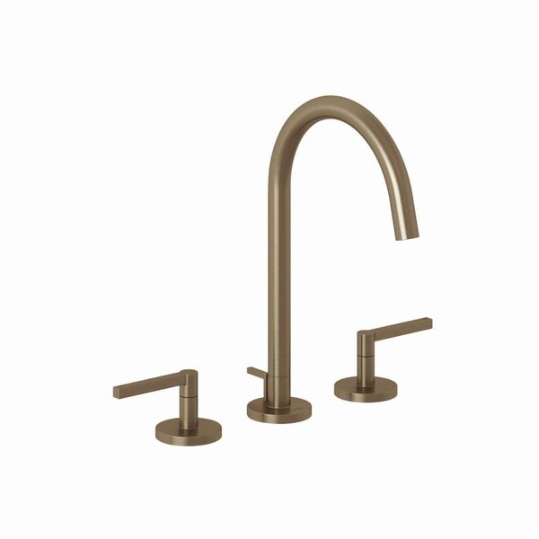 Kludi Nova Fonte Waschtischarmatur Puristic Dreilochmontage Brushed Bronze, 20143N115 20143N115-image