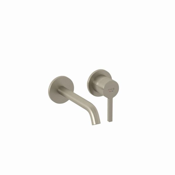 Kludi Nova Fonte Pura Waschtisch-Wand-Einhandmischer 180 Ohne Ablaufgarnitur Stainless Brushed Nicke 20244N515-image