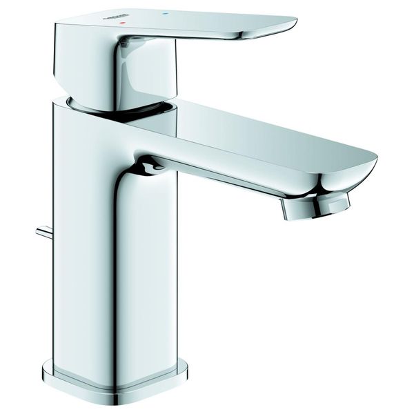 Grohe Eh-Waschtischbatterie Cubeo 101694 S-Size Zugstangen-Ablaufgarnitur Chrom, 1016940000 1016940000-image