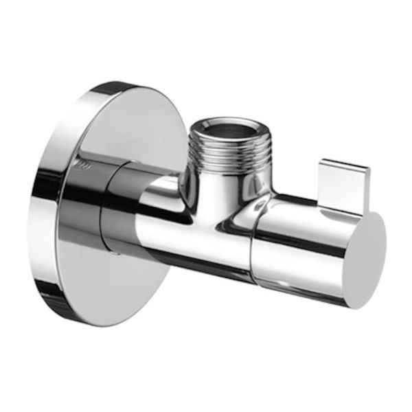 Schell Design-Eckventil Wing Regulierbar, Ohne Verschr., 1/2", Chrom, 053980699 053980699"-image