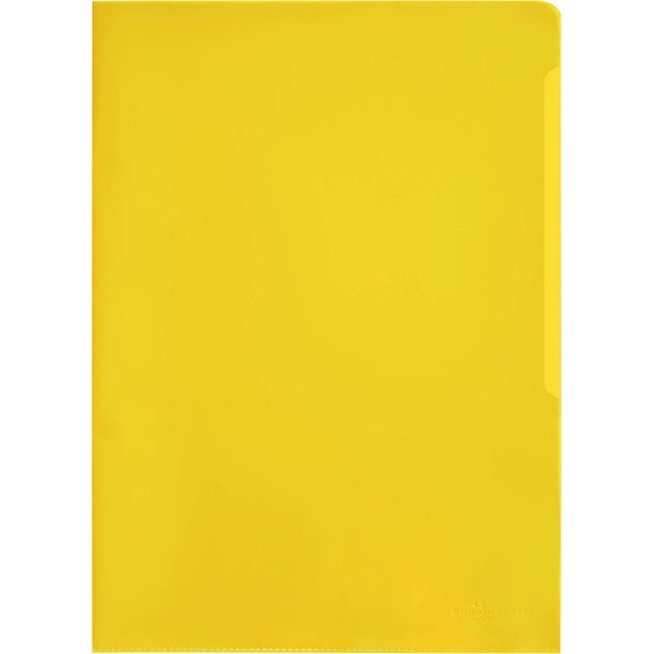Durable Busta A L Trasparente Standard A4 In Pp Conf. 100 Pezzi, 100 Pezzi, Giallo, 233704-image