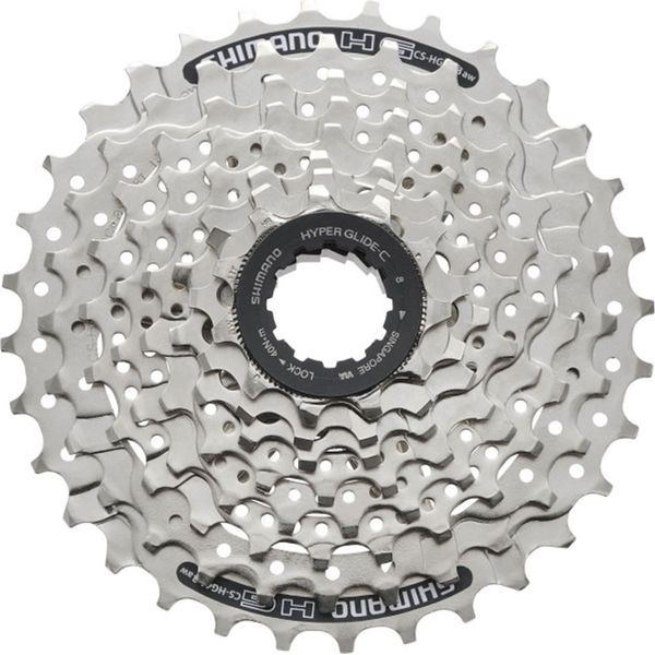 Shimano CS-HG41 Cassetta 8 Velocità Plug-In Cassetta Ruota Libera Bicicletta Cassetta Bicicletta Cassetta Pignone 11-34 Denti-image