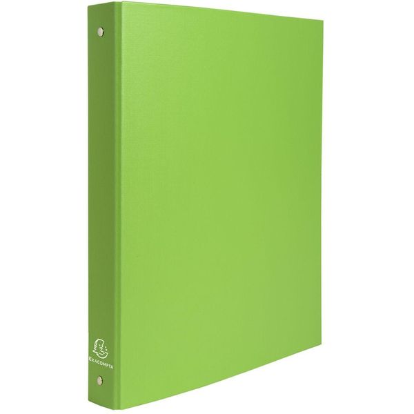 Exacompta 51473E Raccoglitore Ad Anelli Exacompta, Meccanismo A 4 Anelli, Din A4, Verde Anice-image