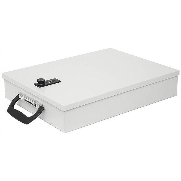 Wedo 102 2537 Scorte Residue: Cassetta Documenti Wedo, Din A4, Chiusura A Combinazione-image
