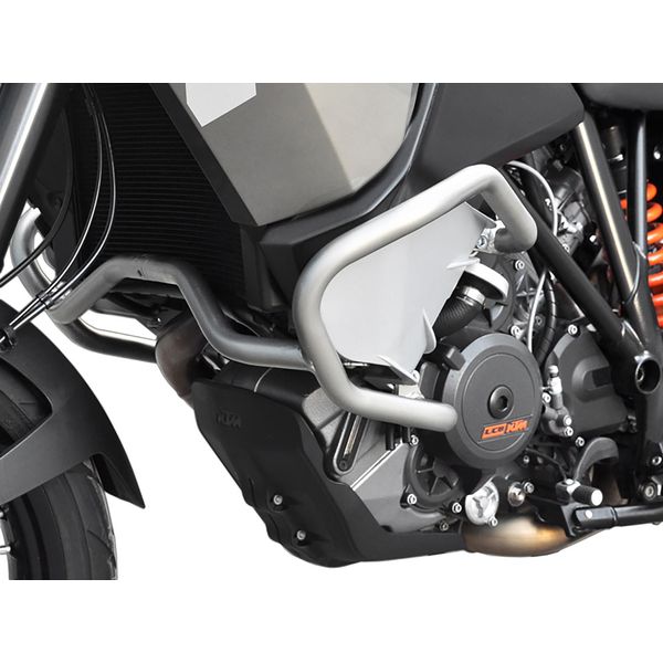 Barra Antiurto Compatibile Con Ktm 1050 Adventure Bj 2015-16 / 1090 Adventure Bj 2017-19 / 1190 Adventure Bj 2013-16 / 1290 Super Adventure Bj 2014-18 Argento-image