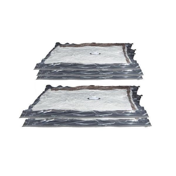 Sacchetto Di Stoccaggio Sottovuoto In Nylon Trasparente 5 Pezzi-image