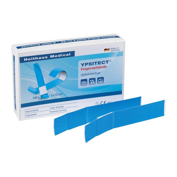 Holthaus Medical 40602 Holthaus Medical Fingerpflaster Ypsitect® 40602 Blau 2,0 X 12,0 Cm, 100 St.-image