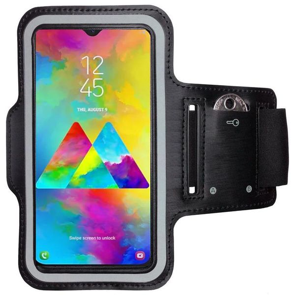 Fascia Da Braccio Per Samsung Galaxy M20 Sport Custodia Per Telefono Cellulare Sport Fitness Running-image