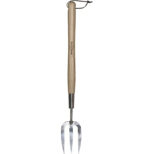 Forchetta Lunga Kent & Stowe, Acciaio Inossidabile, Manico In Legno Di Frassino, 58,5 Cm, 734473-image