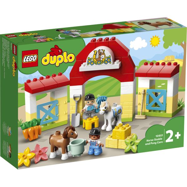 Lego Duplo Stalla Per Cavalli E Cura Dei Pony - Playset Versatile Mondo Dei Cavalli-image