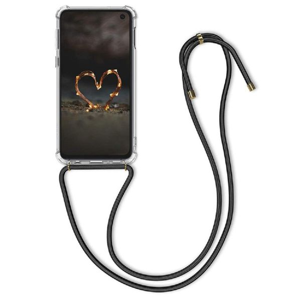 Samsung Galaxy M30S Custodia Del Telefono Cellulare Banda Telefono Cellulare Catena Cavo Custodia Paraurti Chiaro-image