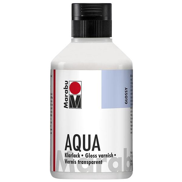 Marabu Lacca Acrilica Trasparente Aqua Trasparente-Lucida 250 Ml-image