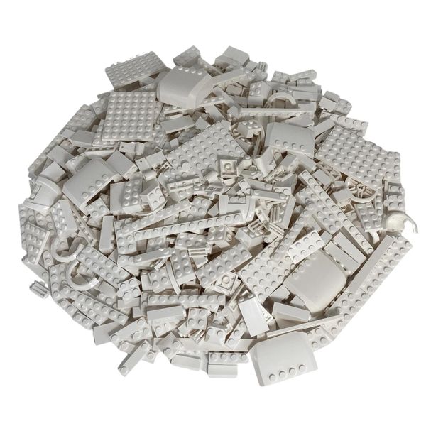 Lego® Mattoncini Speciali Misto Bianco Nuovo! Quantità 50X - Ogni Miscela è Assemblata Singolarmente-image