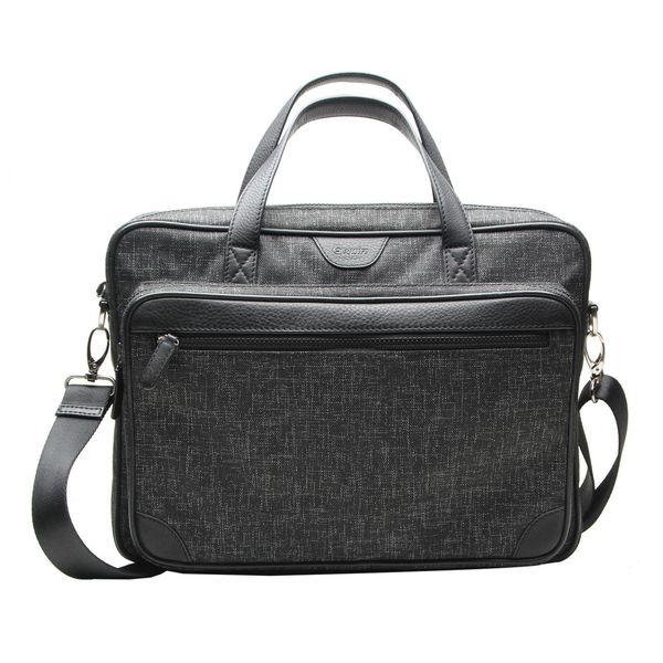 Esquire Borsa Da Ufficio Laptop Bag Con Scomparto Per Laptop Recycled Life Business Bag Black Nero-image