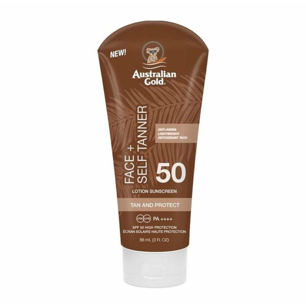 Australian Gold SPF50 Viso Con Autoabbronzante 88Ml-image