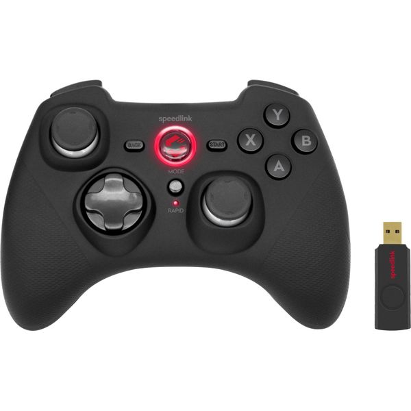 Speedlink Speedlink Rait Nero Rf Gamepad Nintendo Switch, Pc, Playstation 3-image