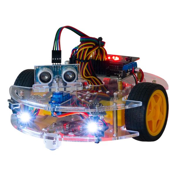 Joy-It Roboter Bausatz Micro:Bit Joycar Bausatz Mb-Joy-Car (Mb-Joy-Car)-image