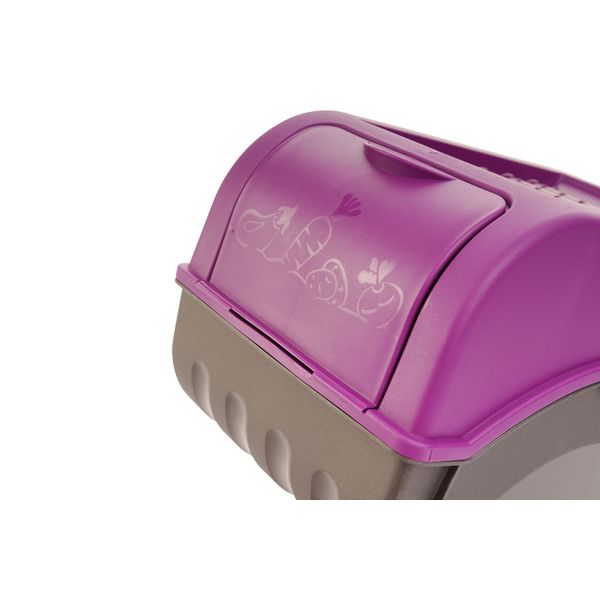 Novaliv Cassette Per Verdure Cassette Per Patate Contenitori Di Stoccaggio Da 3,5L A 9L (Viola, 2X 5L)-image