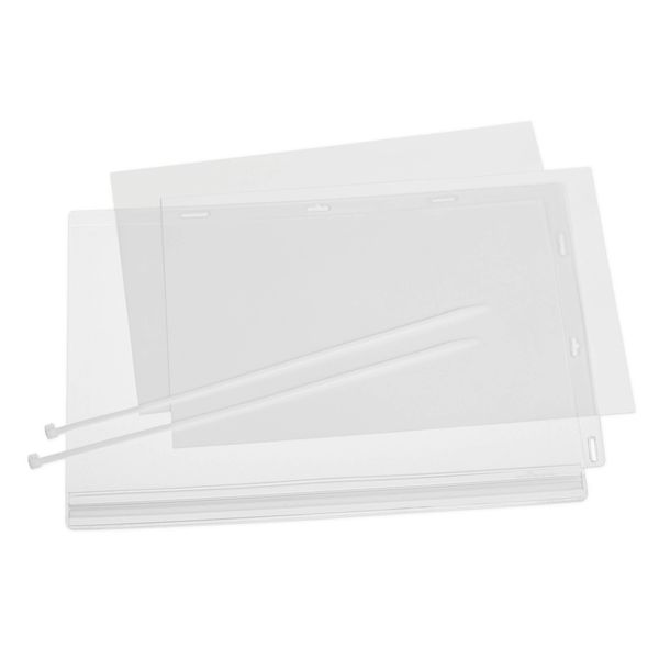 Durable Busta Impermeabile A4 Con Fascette, 5 Pezzi, Trasparente, 502719-image