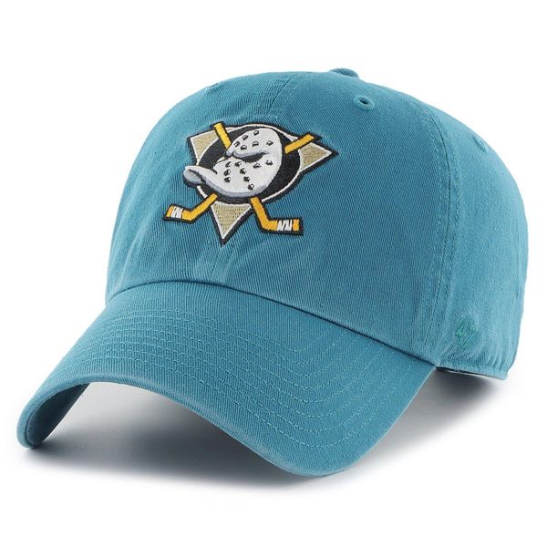 47 Brand Cap Regolabile - Clean Up Anaheim Ducks Teal-image